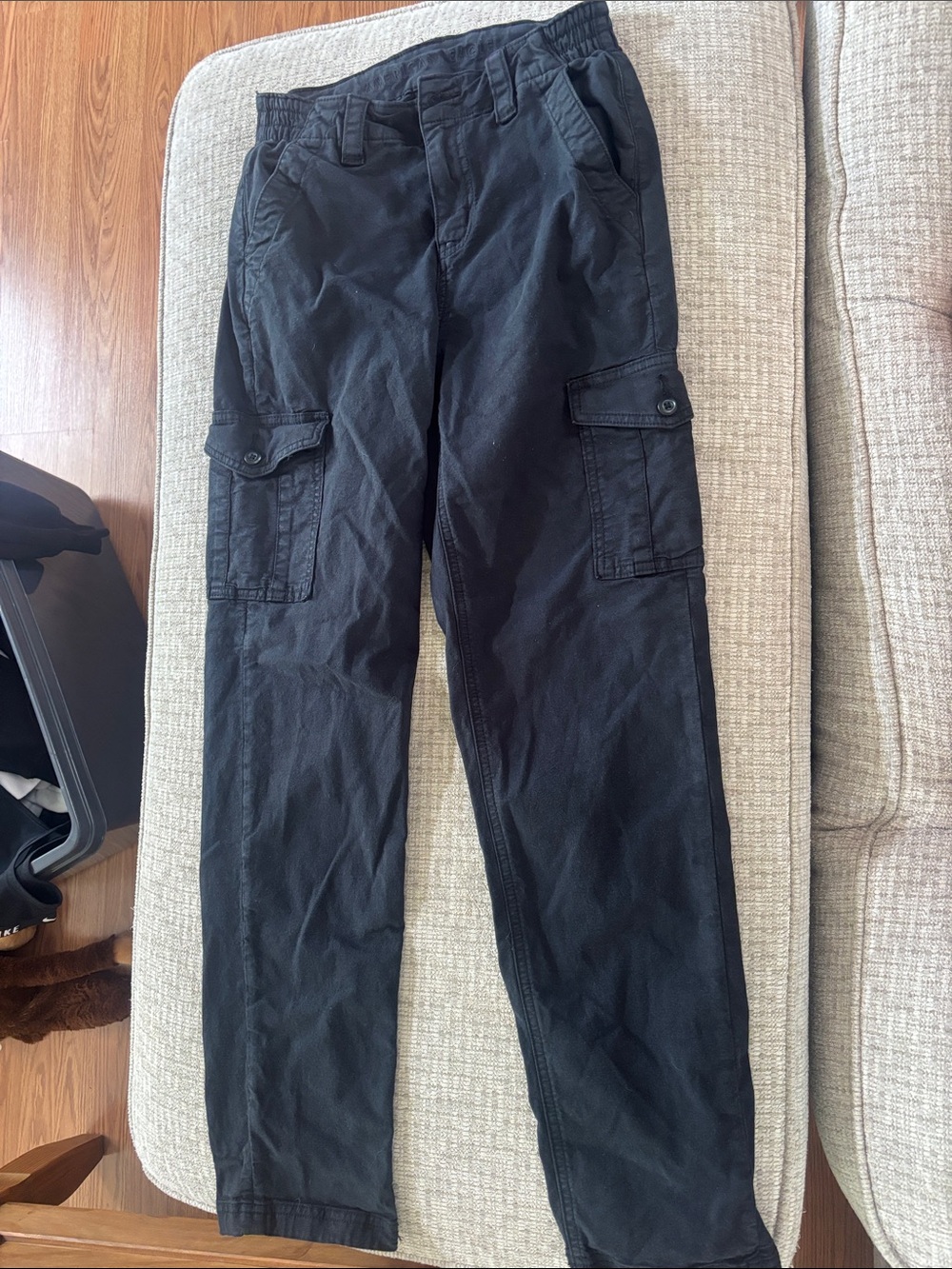 Women’s Black Cargo Pants - Classic Utility Style